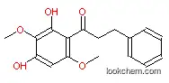 Molecular Structure of 54299-52-4 (2',4'-Dihydroxy-3',6'-dimethoxydihydrochalcone)